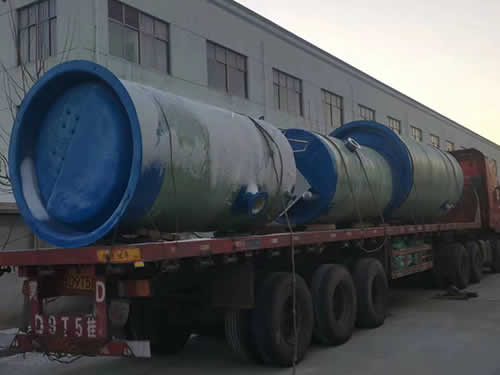一體化預(yù)制泵站裝車(chē)